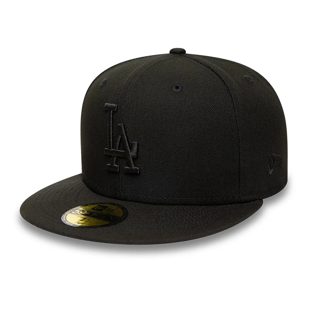 Los Angeles Dodgers MLB League Essential 59FIFTY Fitted Cap New Era Black/Black