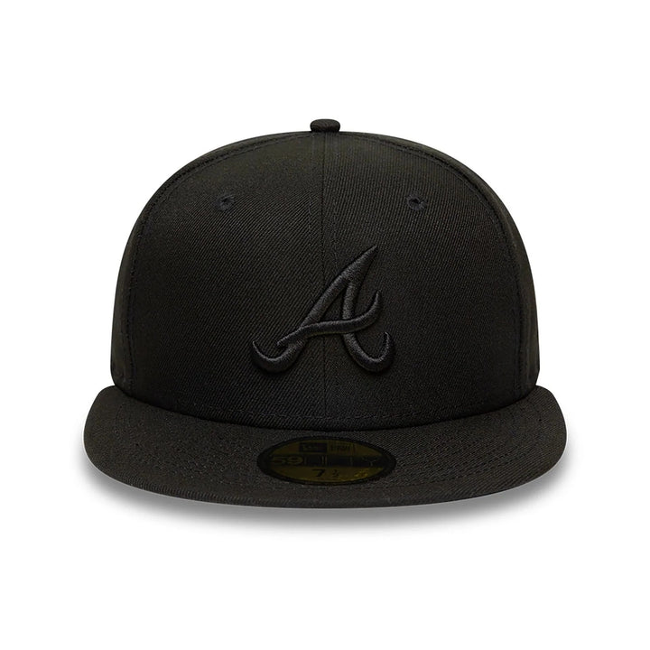 Atlanta Braves MLB AC Perf 59FIFTY Fitted New Era Black/Black