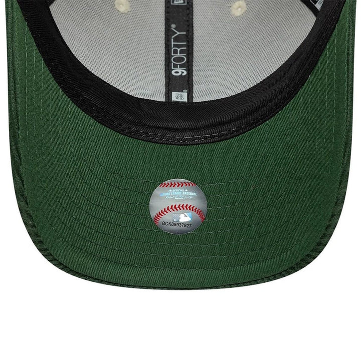 Los Angeles Dodgers MLB Cord 9FORTY M-Crown Strapback New Era Cream/Green
