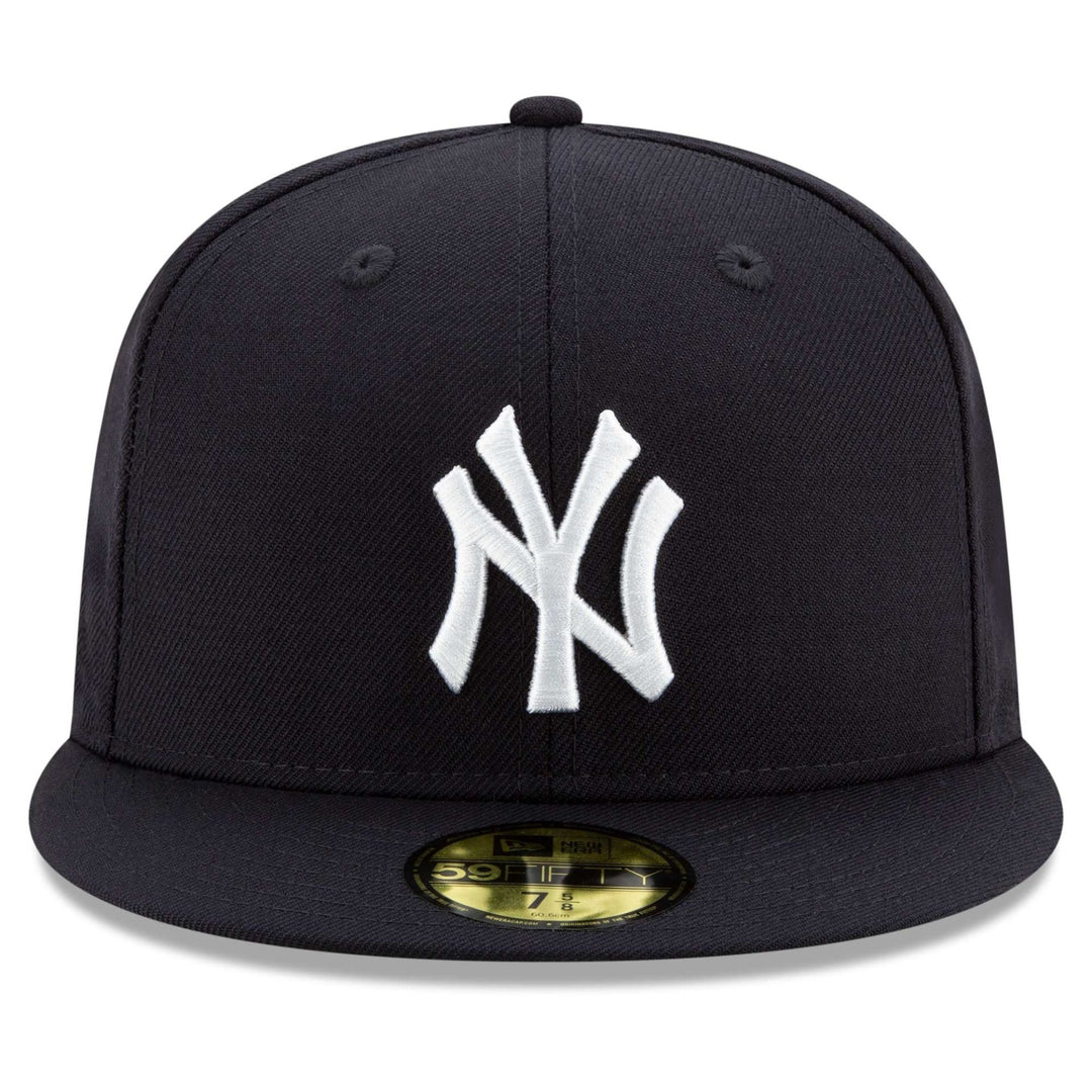 New York Yankees MLB World Series Wool 59FIFTY Fitted New Era Navy