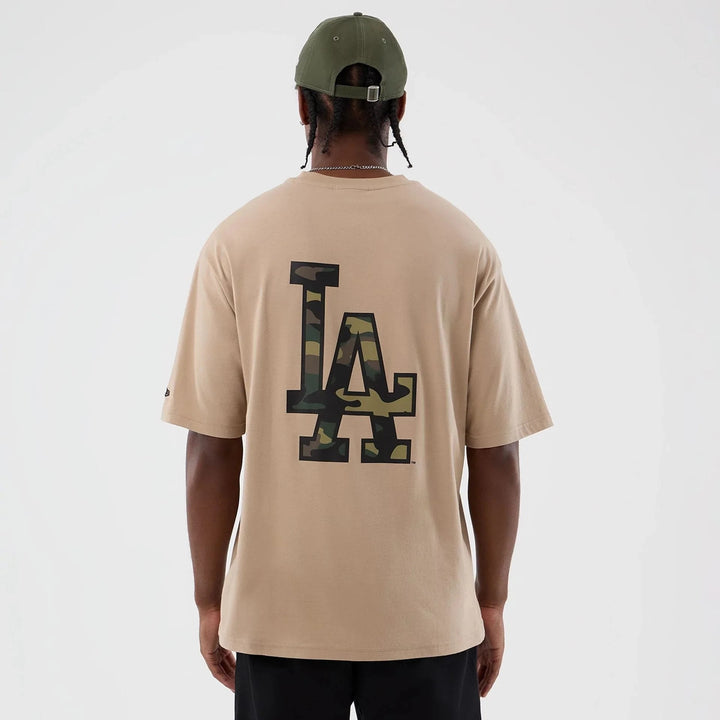 Los Angeles Dodgers MLB Infill Tee New Era Brown/Camo