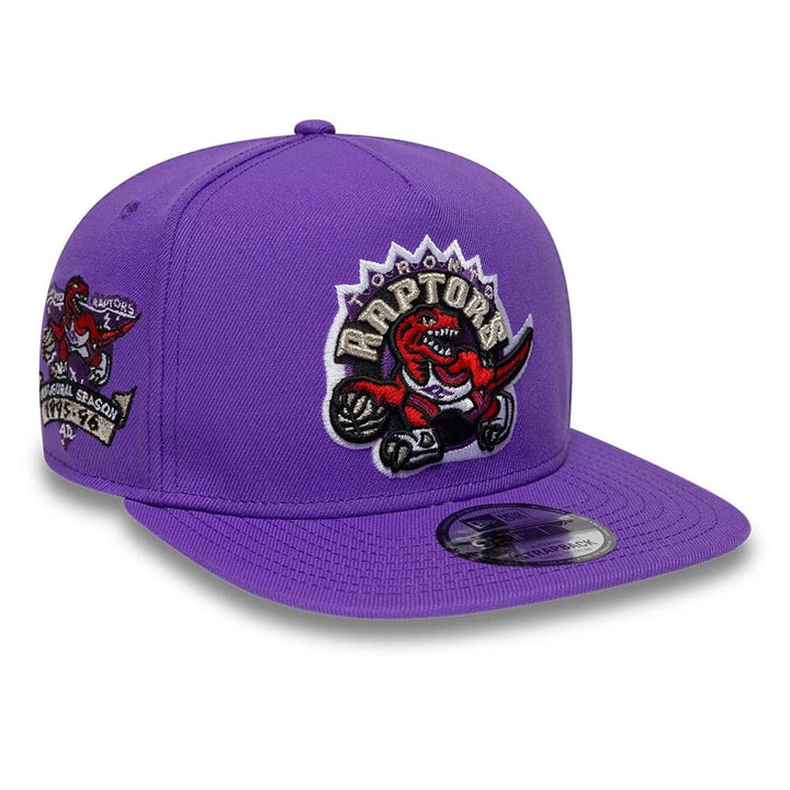 Toronto Raptors NBA Hardwood Classic 9FIFTY A-Frame Snapback New Era Purple