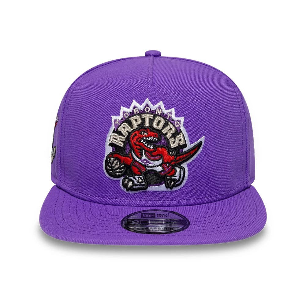 Toronto Raptors NBA Hardwood Classic 9FIFTY A-Frame Snapback New Era Purple