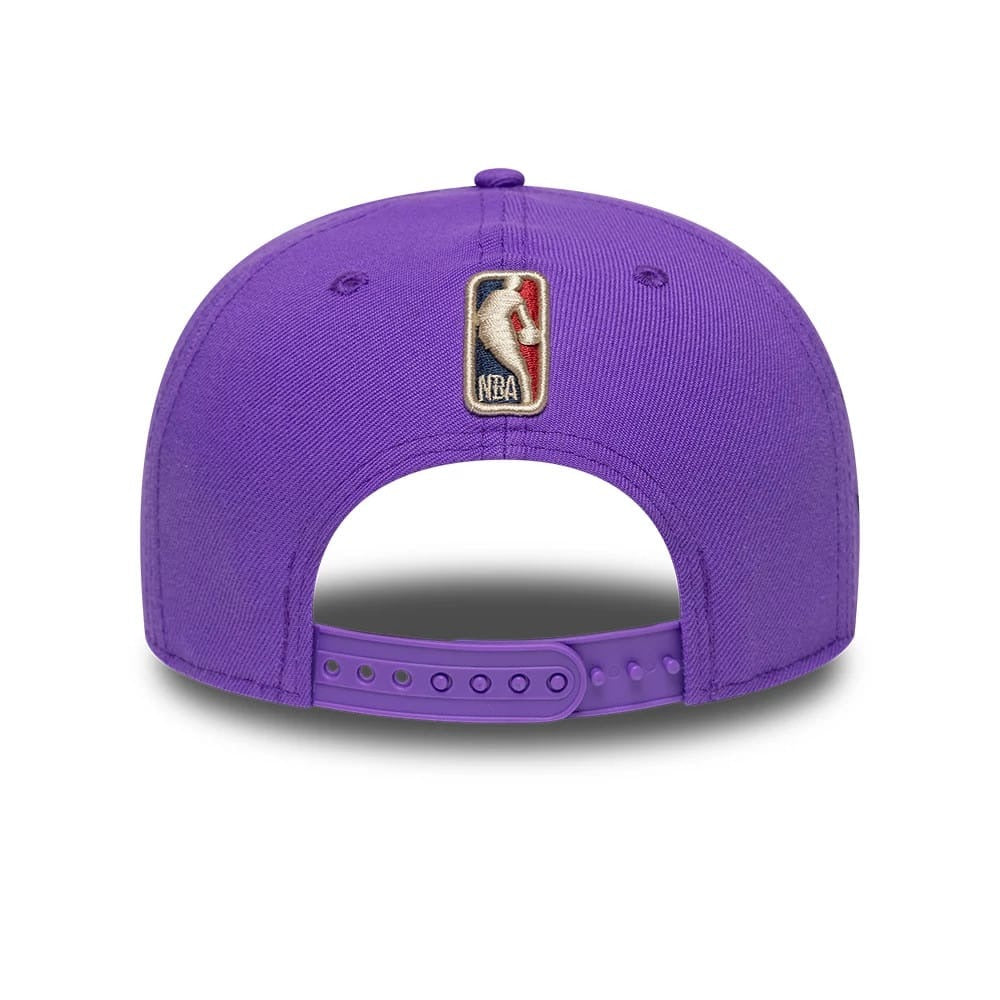 Toronto Raptors NBA Hardwood Classic 9FIFTY A-Frame Snapback New Era Purple