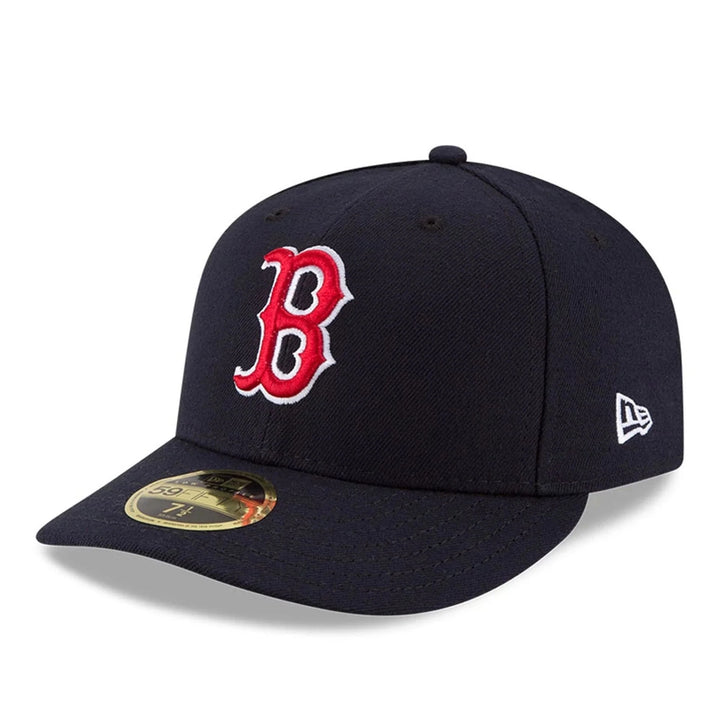 Boston Red Sox MLB 59FIFTY Low Profile Fitted New Era Navy/Red