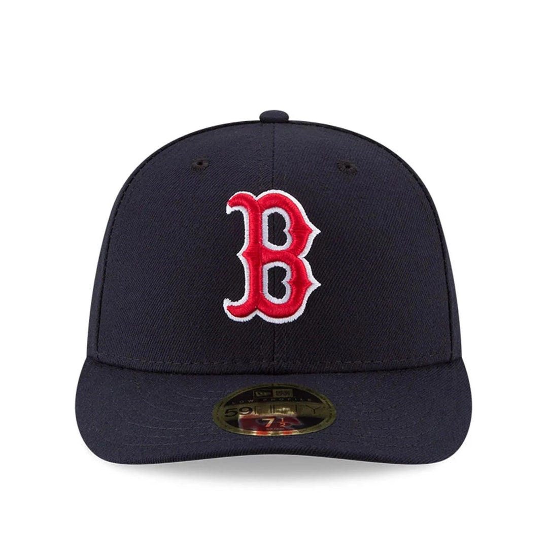 Boston Red Sox MLB 59FIFTY Low Profile Fitted New Era Navy/Red