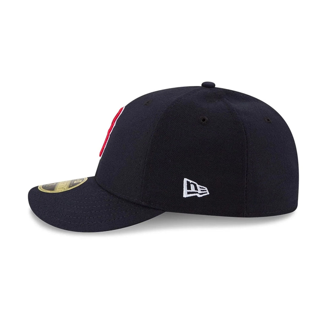 Boston Red Sox MLB 59FIFTY Low Profile Fitted New Era Navy/Red