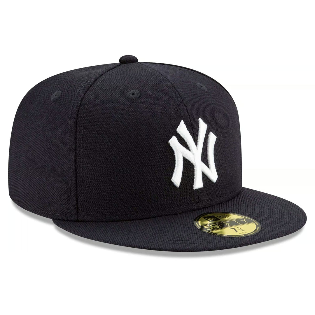 New York Yankees MLB World Series Wool 59FIFTY Fitted New Era Navy