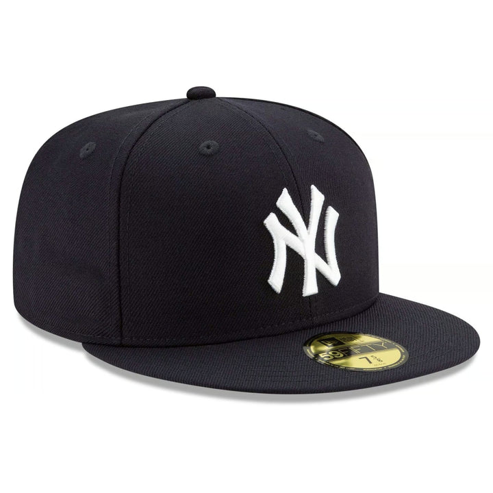 New York Yankees MLB World Series Wool 59FIFTY Fitted New Era Navy