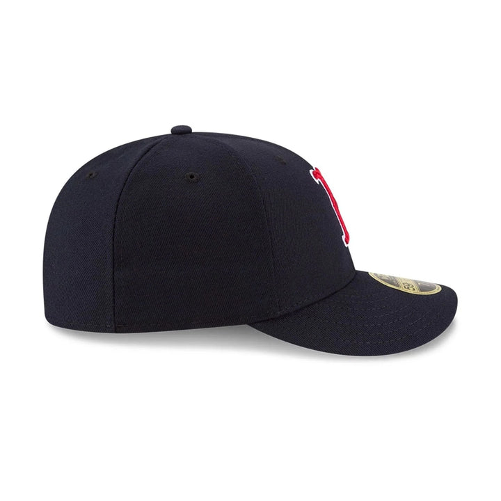 Boston Red Sox MLB 59FIFTY Low Profile Fitted New Era Navy/Red
