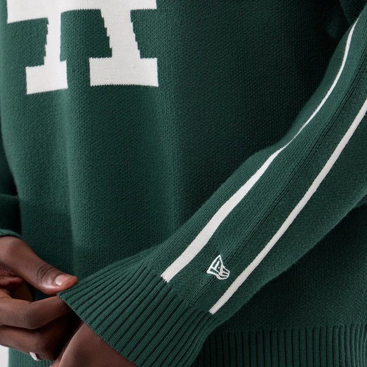 Los Angeles Dodgers Knit Sweater New Era Green