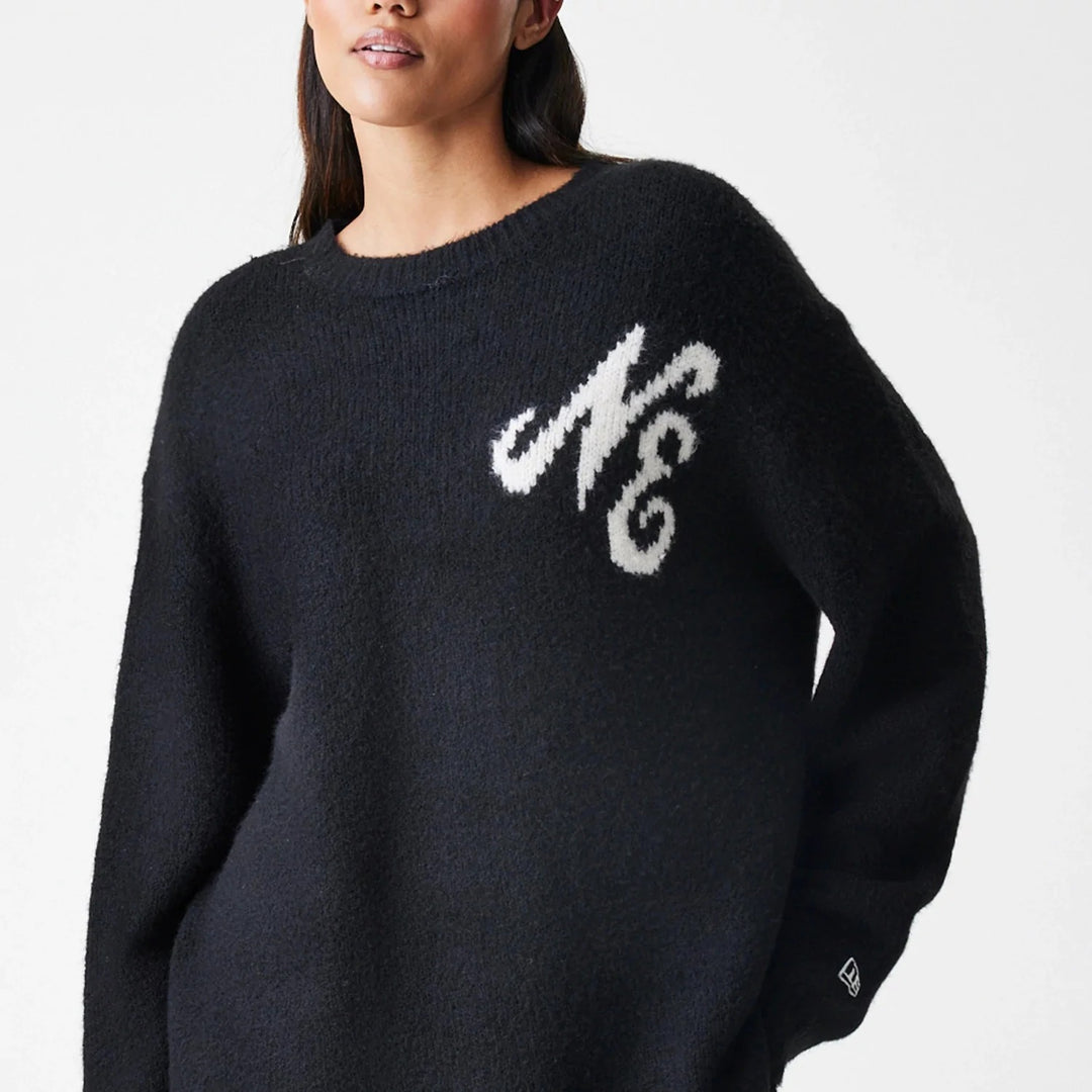 Branded New Era Knit Sweater New Era Black