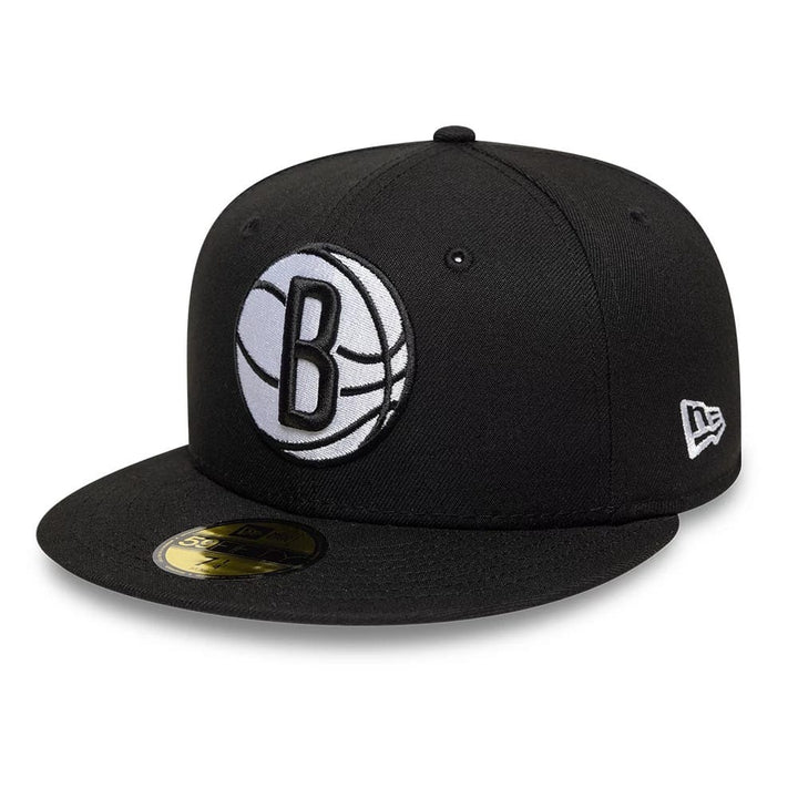 Brooklyn Nets NBA 59FIFTY Basic Fitted New Era Black