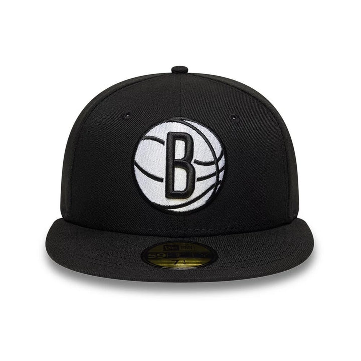 Brooklyn Nets NBA 59FIFTY Basic Fitted New Era Black