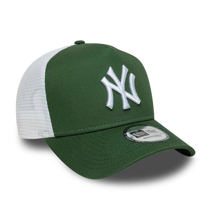New York Yankees League Essential Trucker Snapback New Era Green/White
