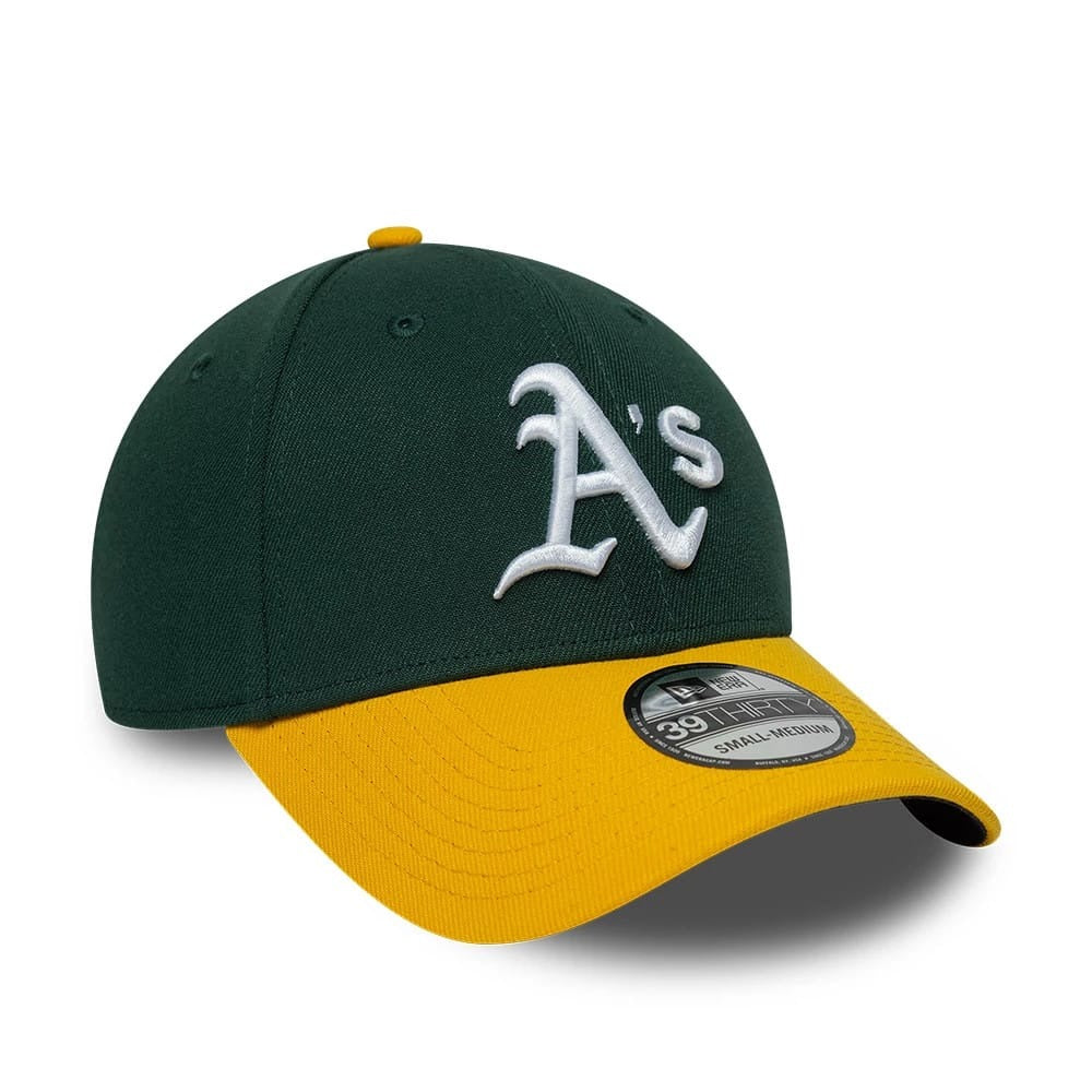 Oakland Athletics MLB Classic 39THIRTY Fitted Green/Yellow