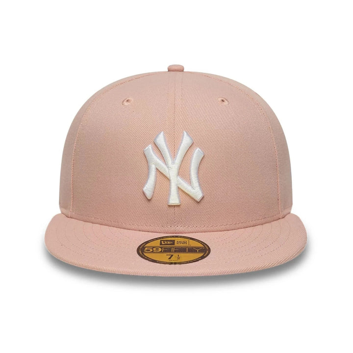 New York Yankees MLB League Essential 59FIFTY Fitted Cap New Era Pink/White
