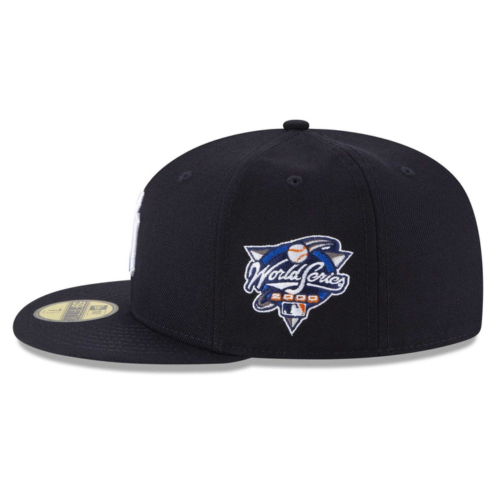 New York Yankees MLB World Series Wool 59FIFTY Fitted New Era Navy