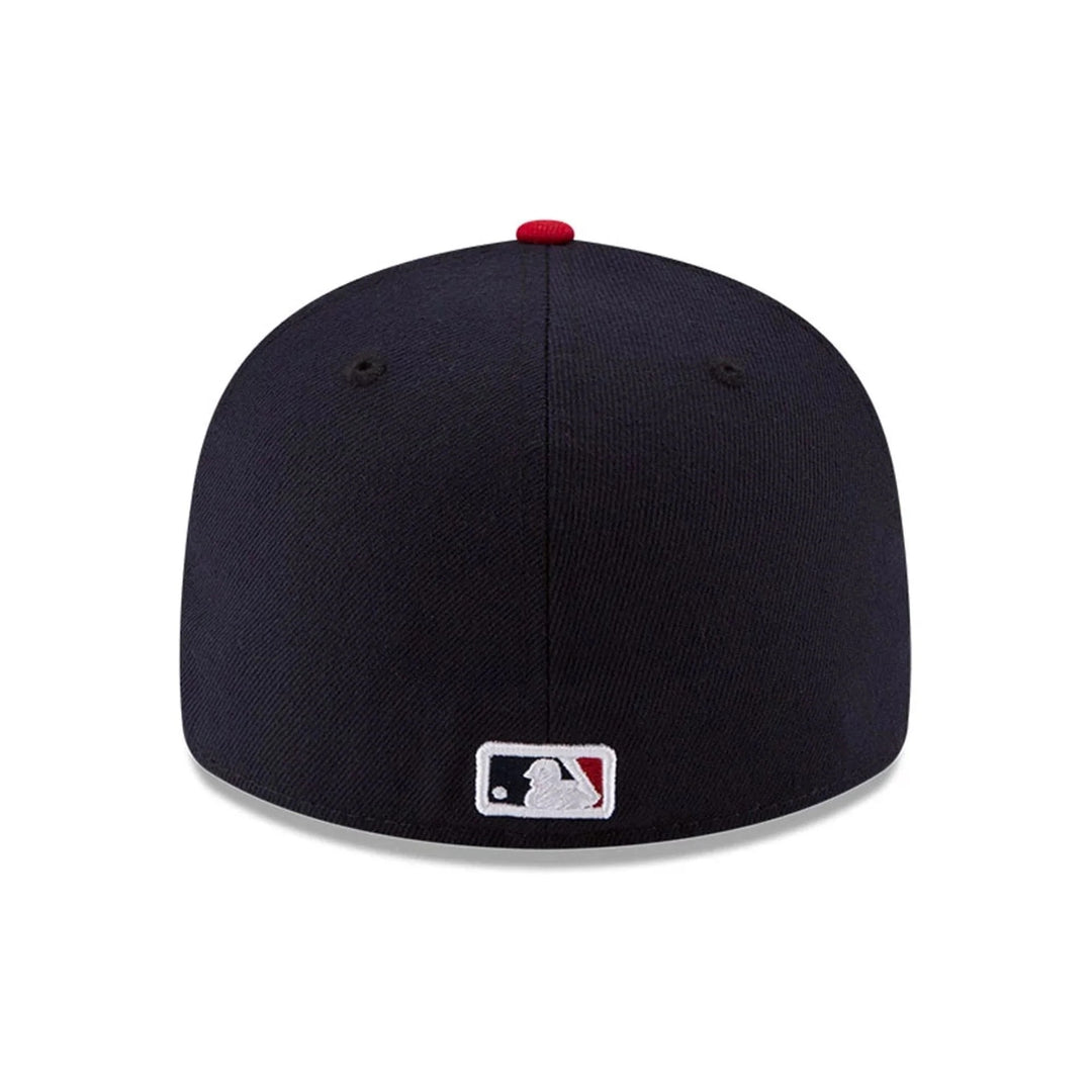 Atlanta Braves MLB 59FIFTY Low Profile Fitted New Era Navy/Red
