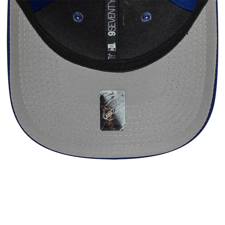 Tampa Bay Lightning NHL Team 9Seventy Stretch Snap New Era Blue