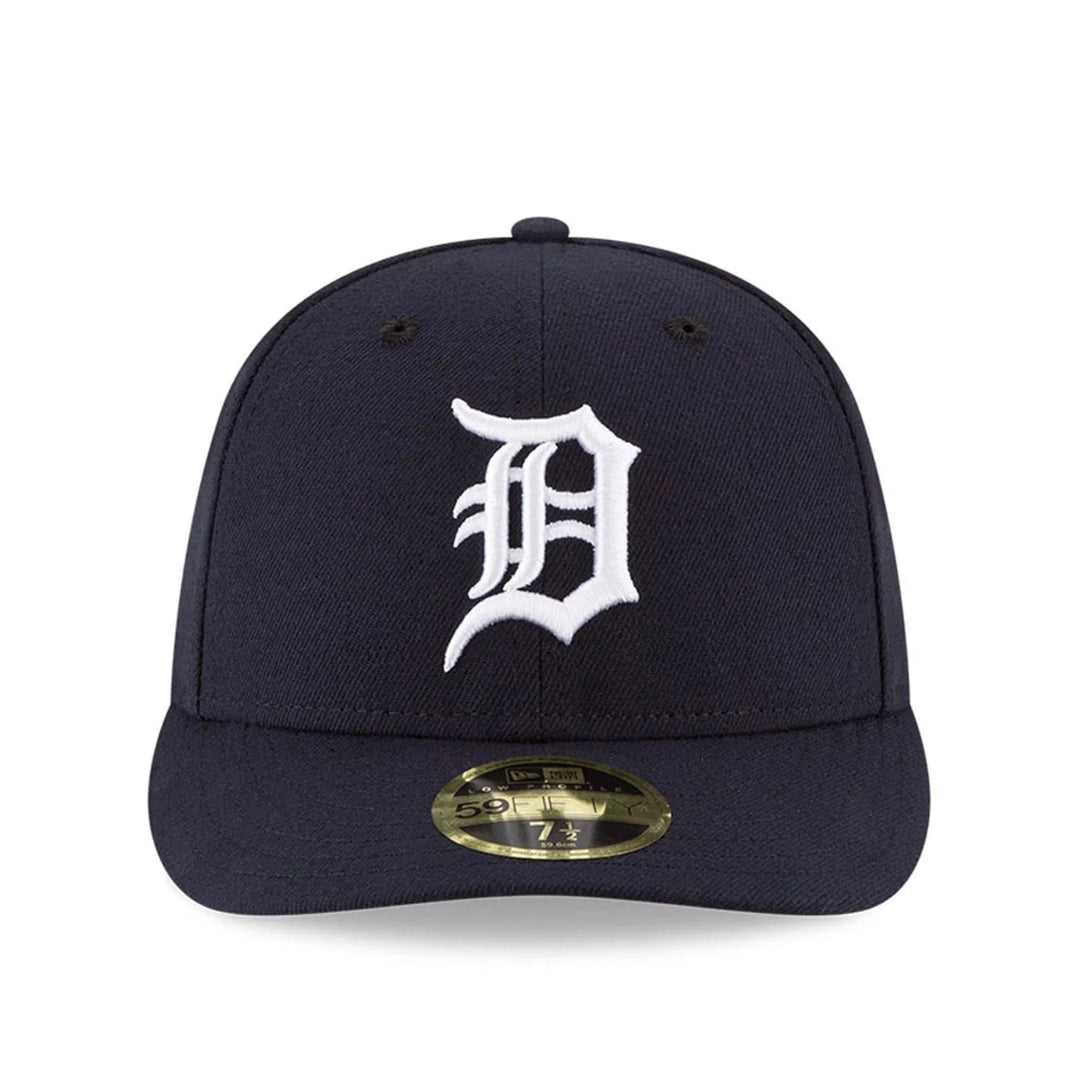 Detroit Tigers MLB 59FIFTY Low Profile Fitted New Era Navy/White