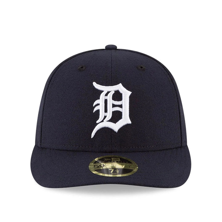 Detroit Tigers MLB 59FIFTY Low Profile Fitted New Era Navy/White