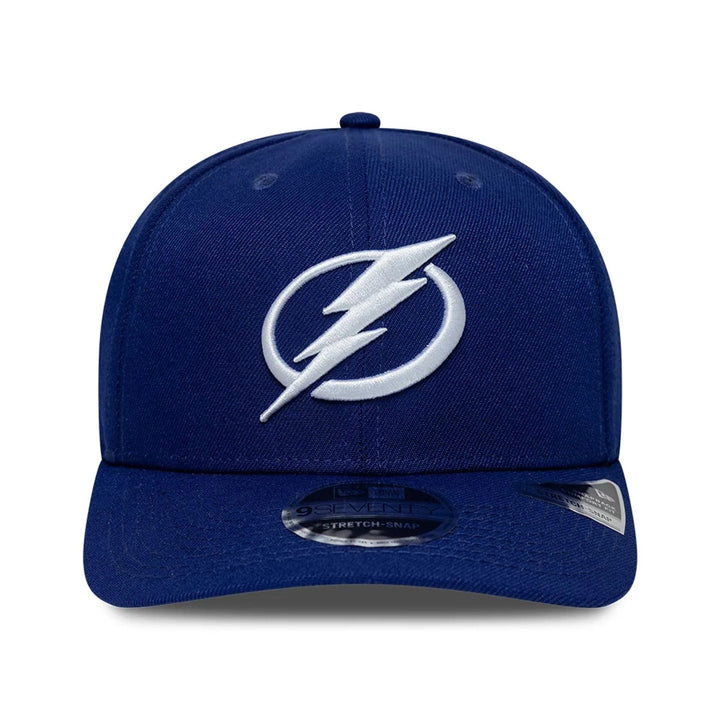 Tampa Bay Lightning NHL Team 9Seventy Stretch Snap New Era Blue