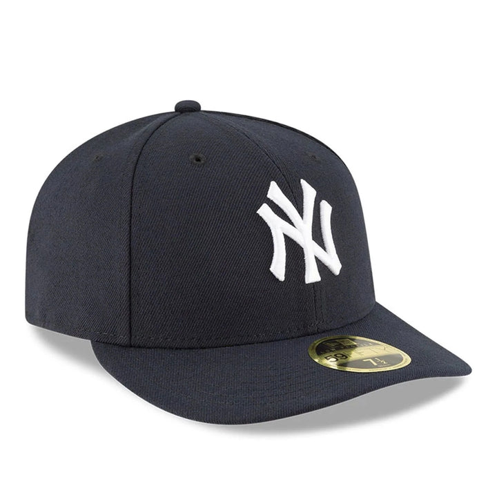New York Yankees MLB 59FIFTY Low Profile Fitted New Era Navy/White