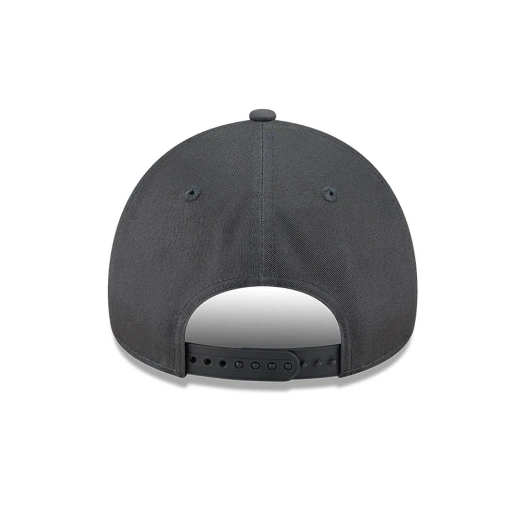 New York Yankees MLB Script A-Frame Snapback New Era Grey
