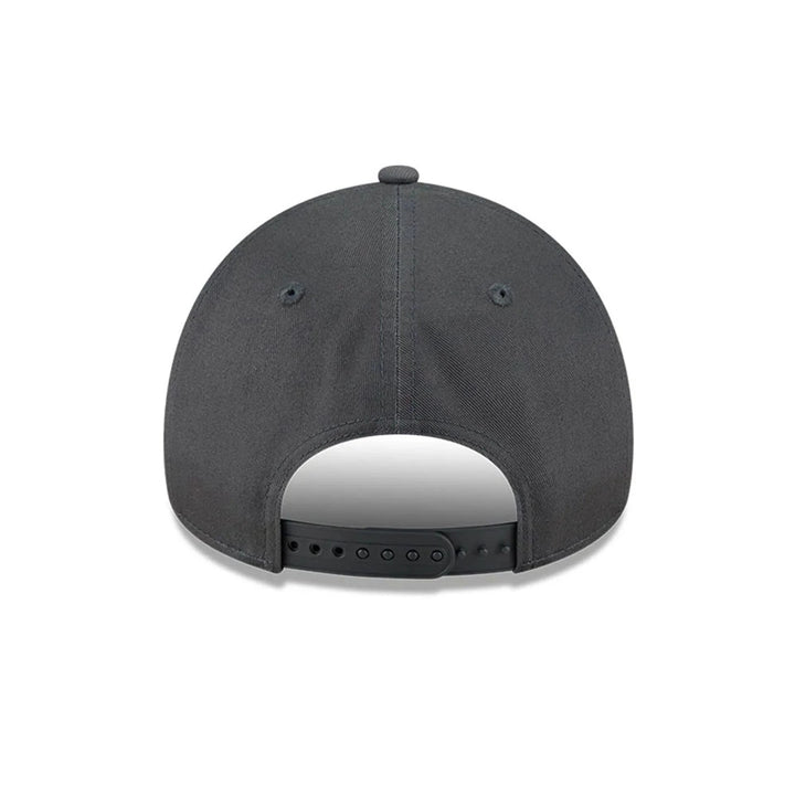 New York Yankees MLB Script A-Frame Snapback New Era Grey