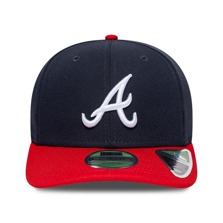 Atlanta Braves MLB Player Replica 9Seventy Stretch Snap New Era Navy/Red