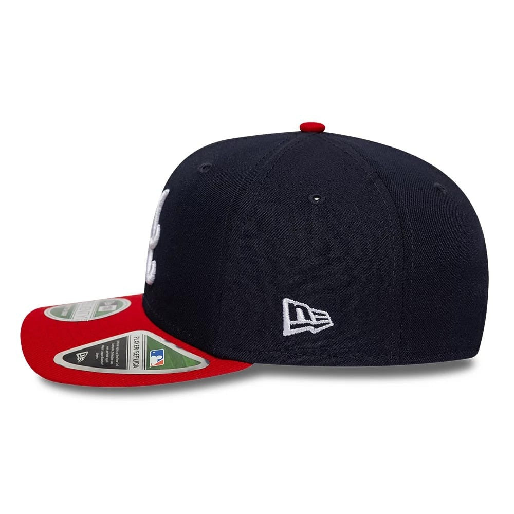 Atlanta Braves MLB Player Replica 9Seventy Stretch Snap New Era Navy/Red