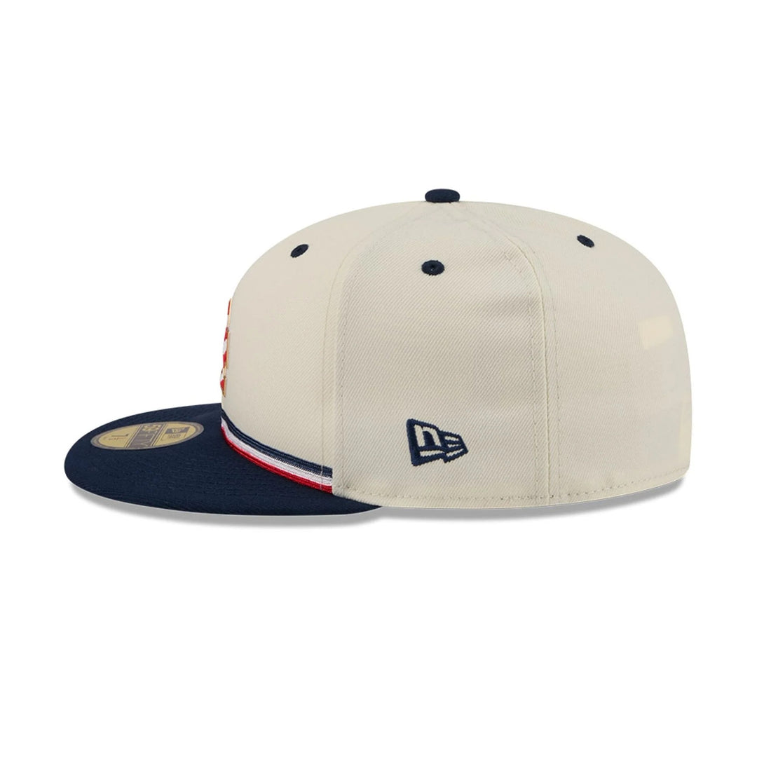 Los Angeles Dodgers MLB26 July 4 59FIFTY Fitted New Era Cream/Navy