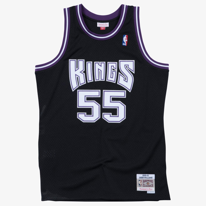 Jason Williams Sacramento Kings Mitchell &amp; Ness 2000-01 NBA Swingman Road Jersey Black