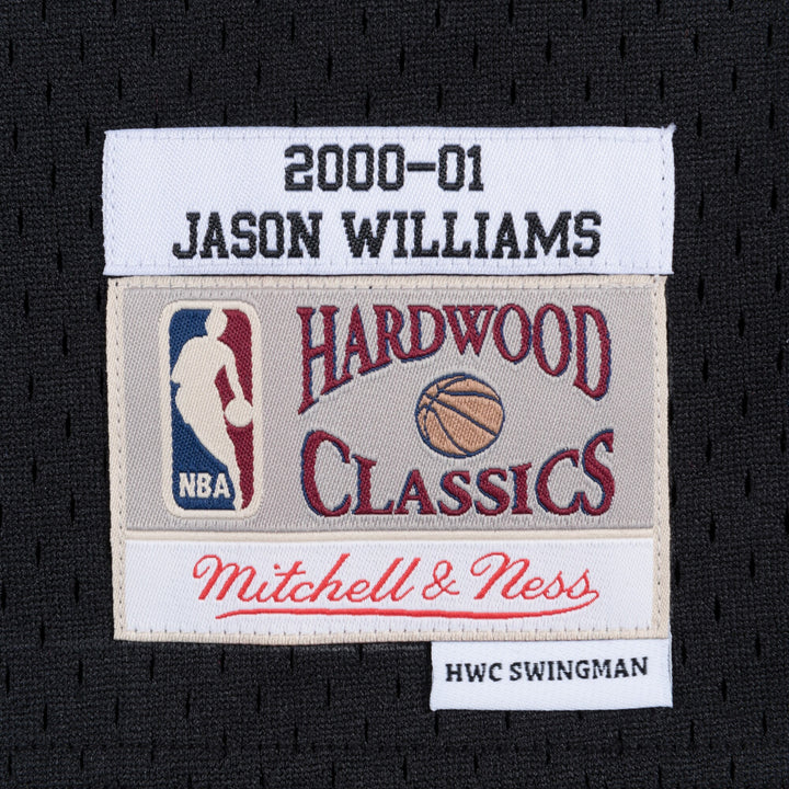 Jason Williams Sacramento Kings Mitchell &amp; Ness 2000-01 NBA Swingman Road Jersey Black