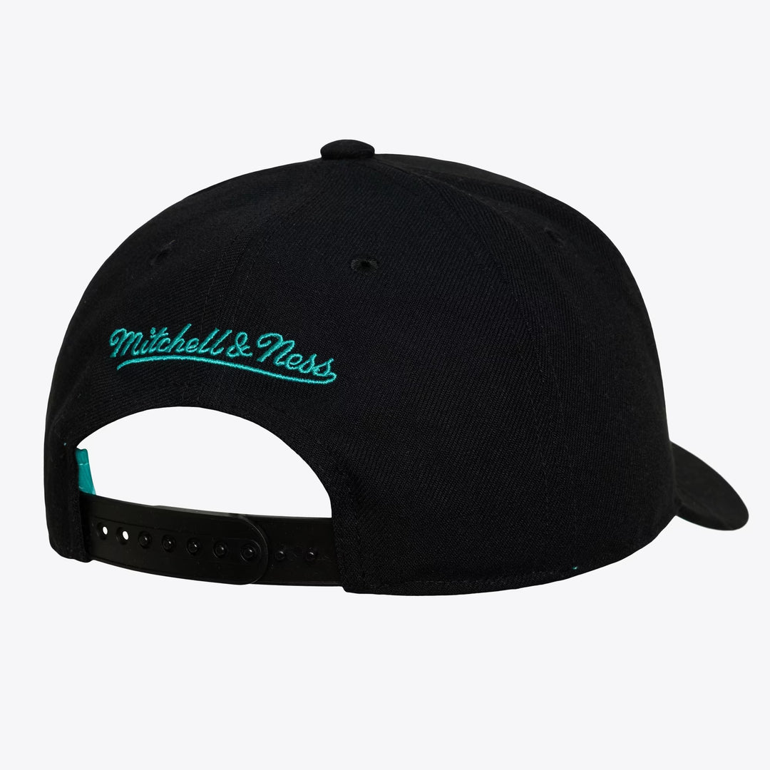 Vancouver Grizzlies NBA 404 Club Camo Pro Snapback Mitchell &amp; Ness Turquoise/Black