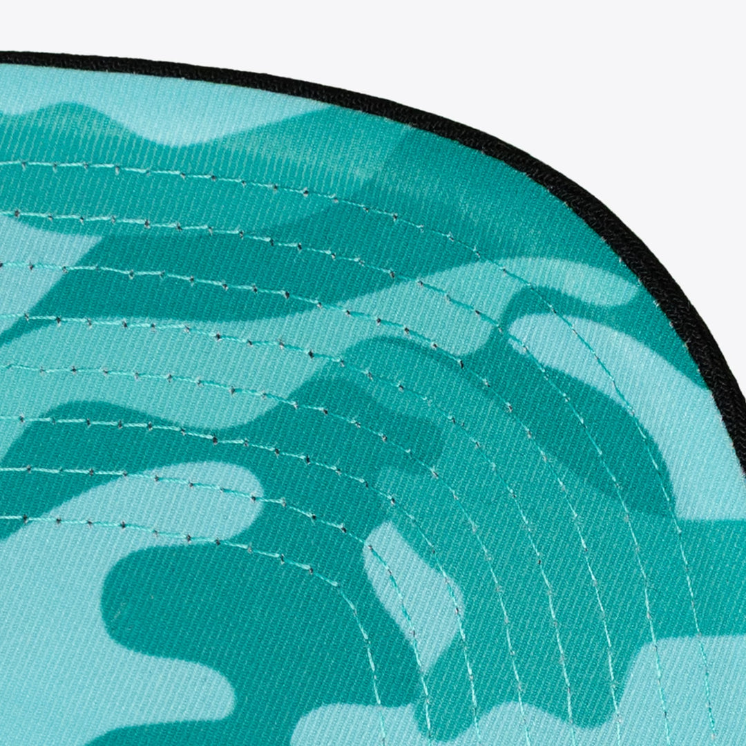 Vancouver Grizzlies NBA 404 Club Camo Pro Snapback Mitchell &amp; Ness Turquoise/Black