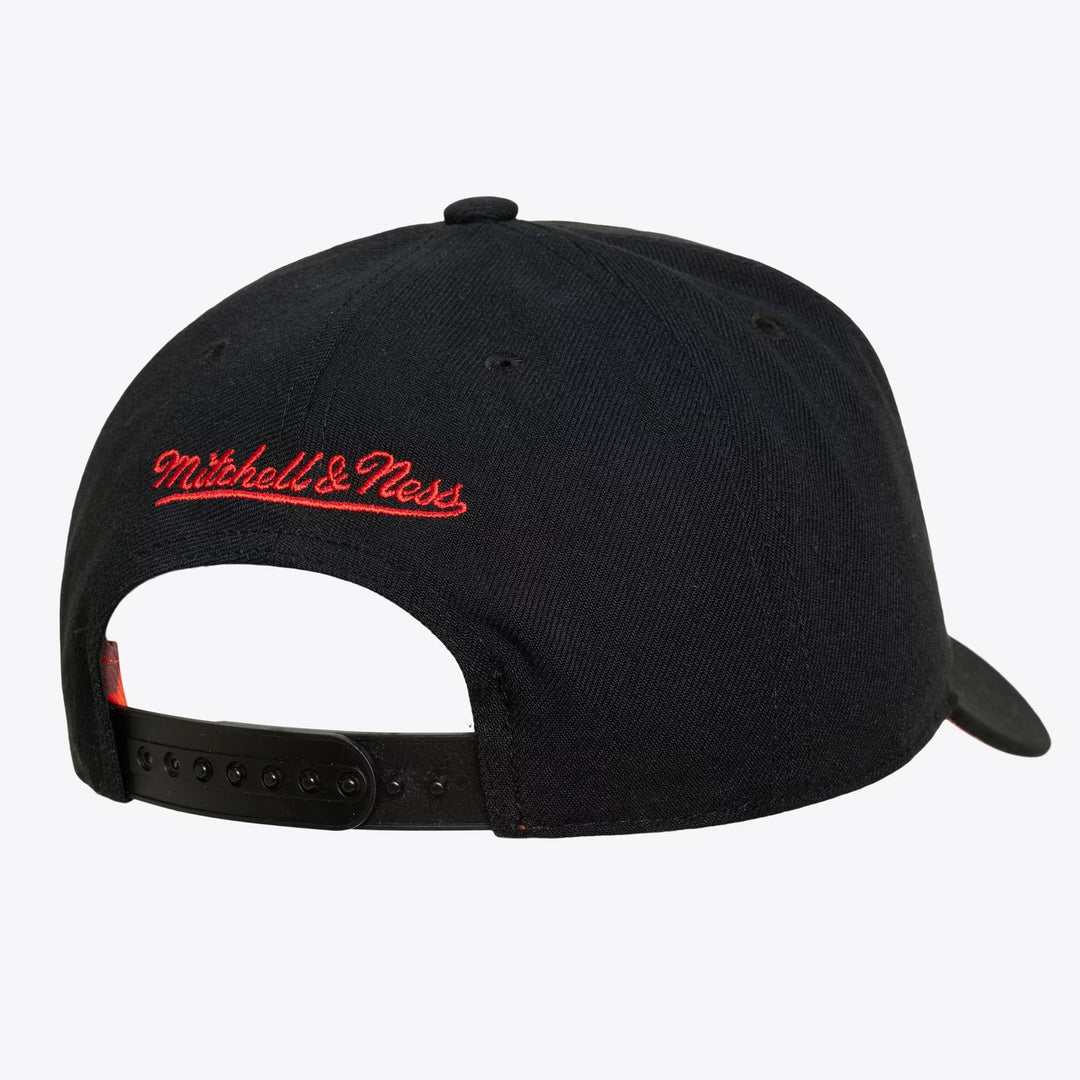Chicago Bulls NBA 404 Club Camo Pro Snapback Mitchell &amp; Ness Red/Black