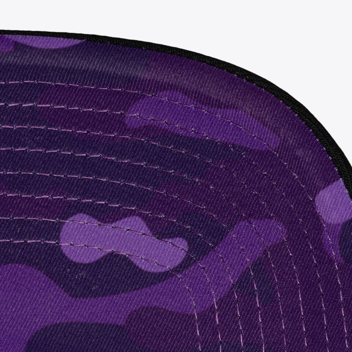 Los Angeles Lakers NBA 404 Club Camo Pro Snapback Mitchell &amp; Ness Purple/Black