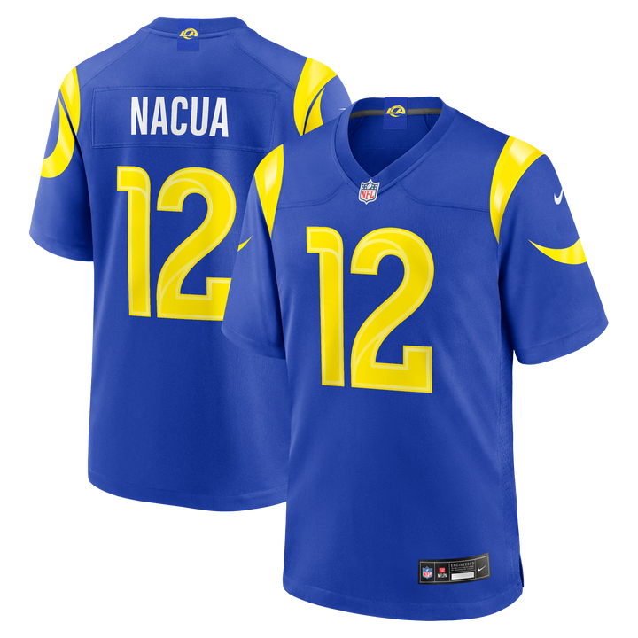 Puka Nacua Los Angeles Rams Home NFL Game Jersey Nike