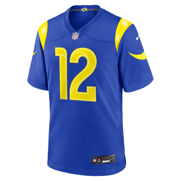 Puka Nacua Los Angeles Rams Home NFL Game Jersey Nike
