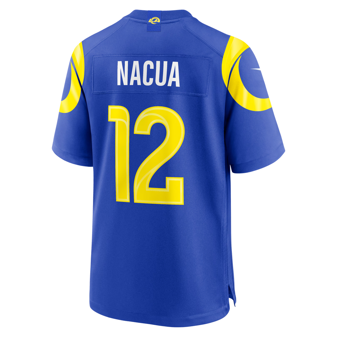 Puka Nacua Los Angeles Rams Home NFL Game Jersey Nike