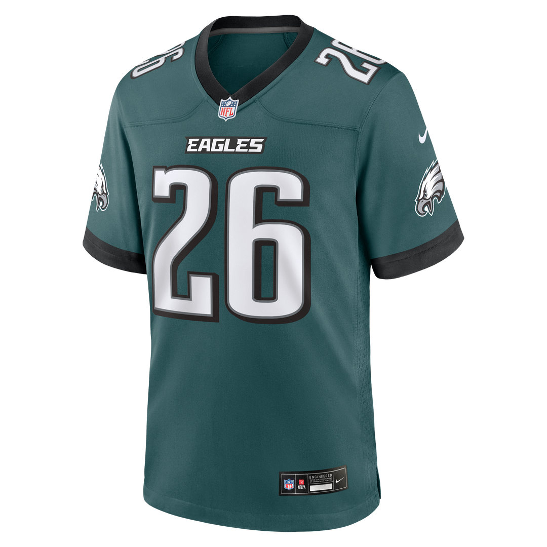 Saquon Barkley Philadelpia Eagles 2026 Home NFL Game Jersey Nike