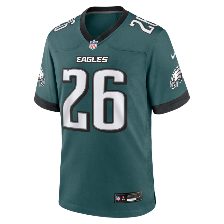 Saquon Barkley Philadelpia Eagles 2026 Home NFL Game Jersey Nike