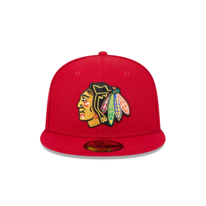 Chicago Blackhawks NHL 59FIFTY Basic Fitted New Era Red