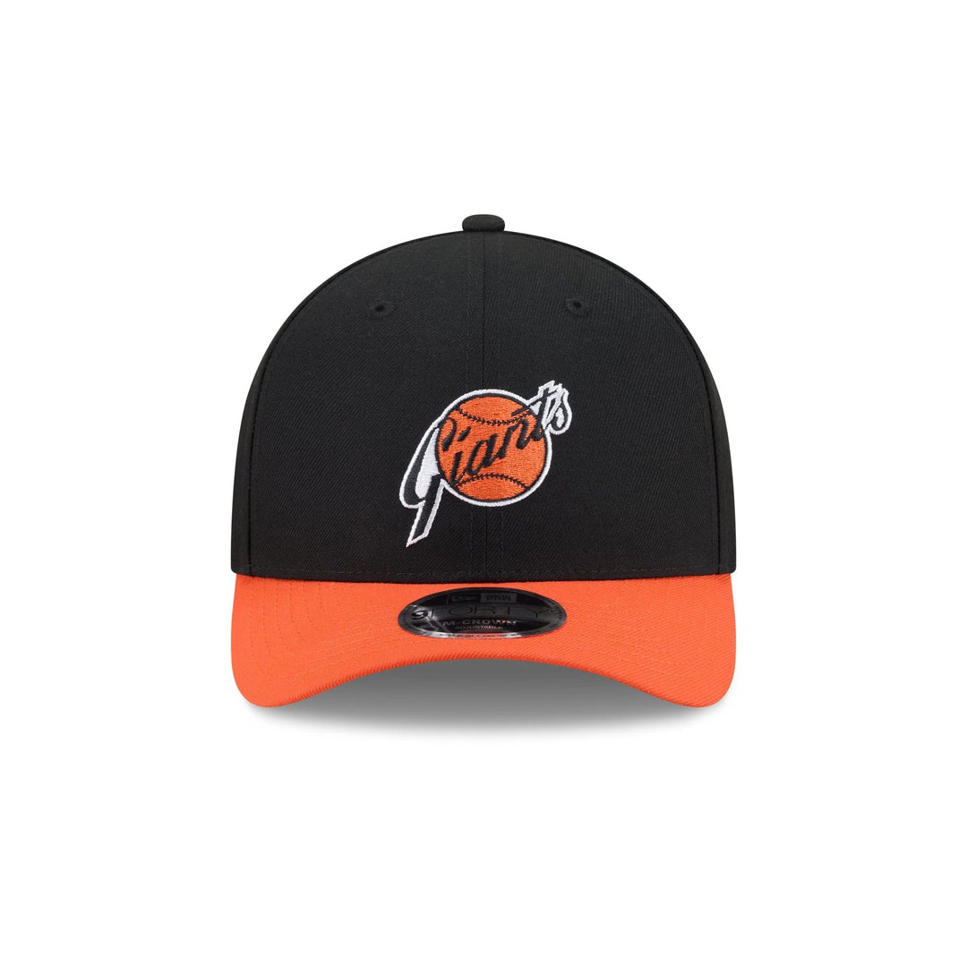 San Francisco Giants MLB26 Hall of Fame 9FORTY M Crown Snapback New Era Black/Orange