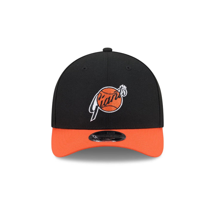 San Francisco Giants MLB26 Hall of Fame 9FORTY M Crown Snapback New Era Black/Orange