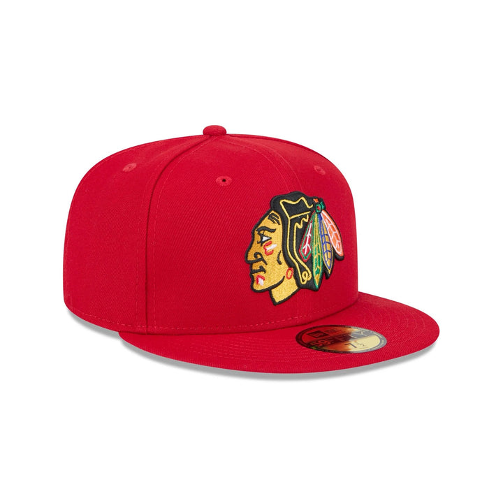 Chicago Blackhawks NHL 59FIFTY Basic Fitted New Era Red