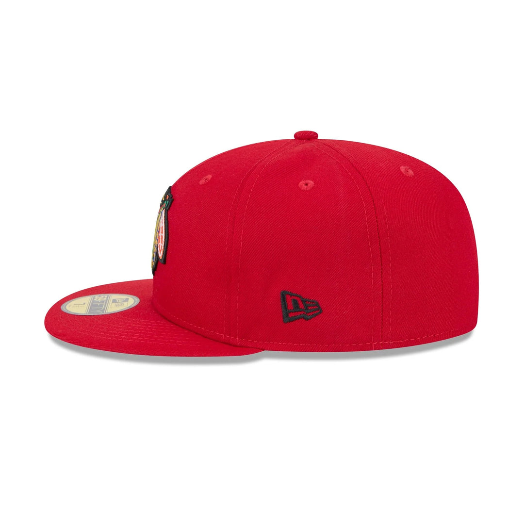 Chicago Blackhawks NHL 59FIFTY Basic Fitted New Era Red