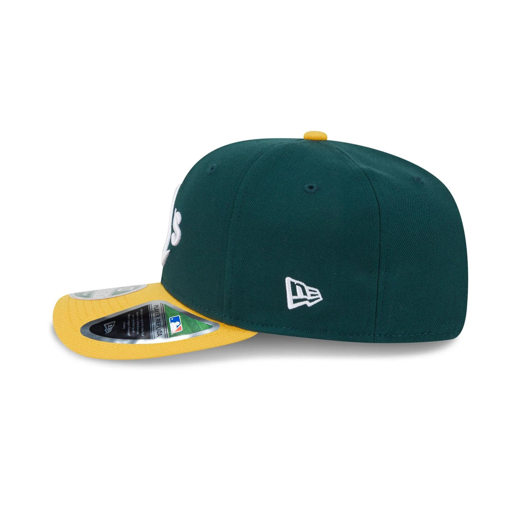 Oakland Athletics MLB Player Replica 9Seventy Stretch Snap New Era Green/Yellow